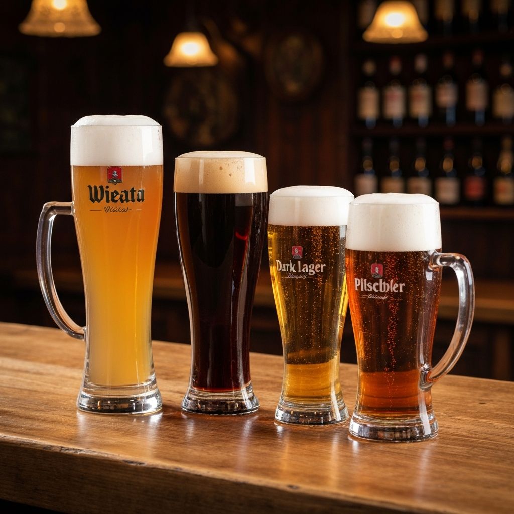 Traditionelles deutsches Bier und Braukultur